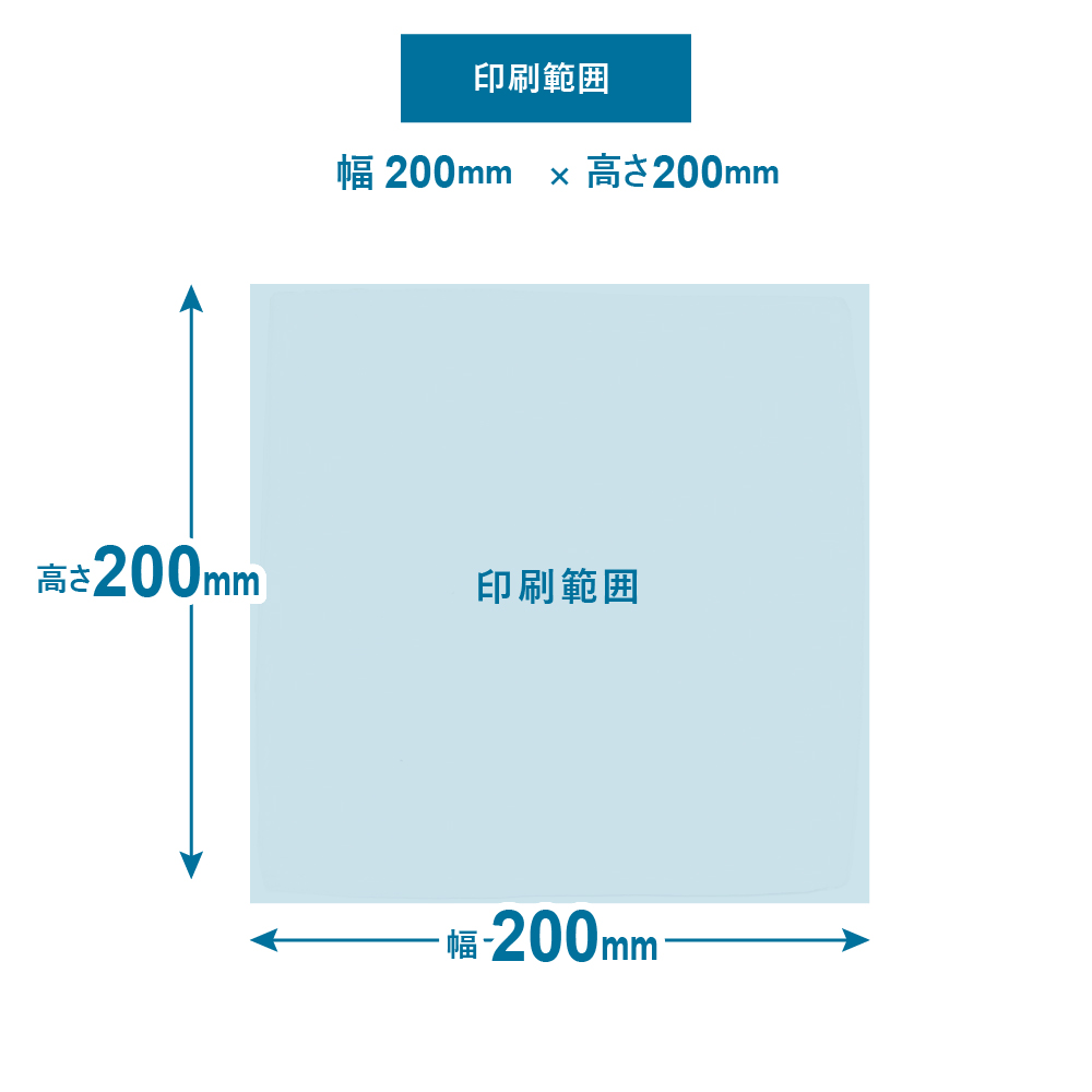 プリント可能範囲
